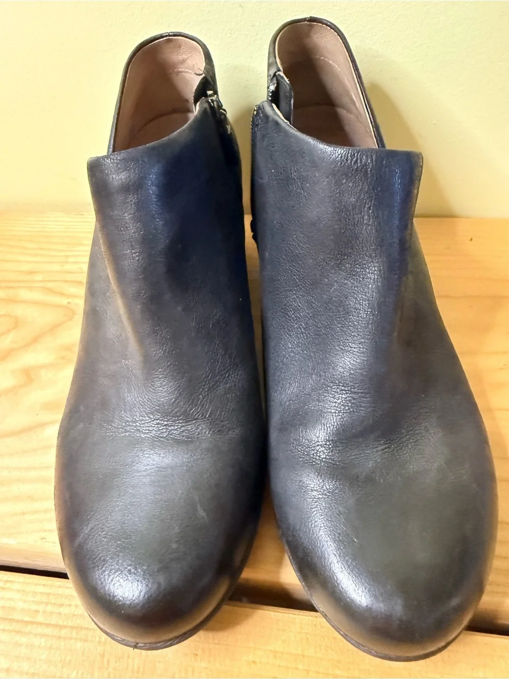 Dansko Raina Ankle Booties Womens 7.5 8 38 Black Leather Comfort Casual Bohemian